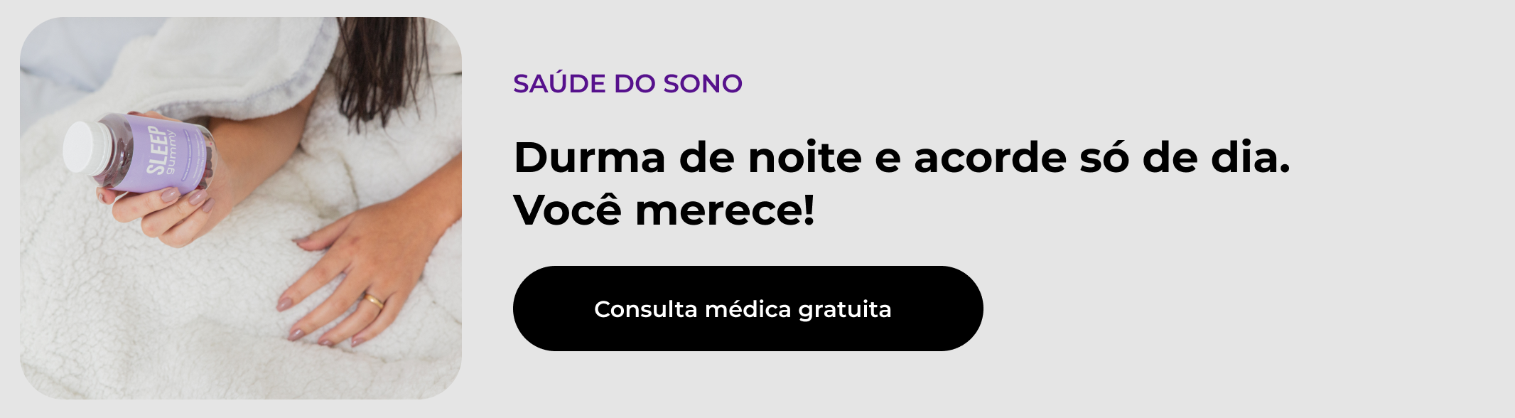 Link com imagem para consulta médica sobre a qualidade do sono 